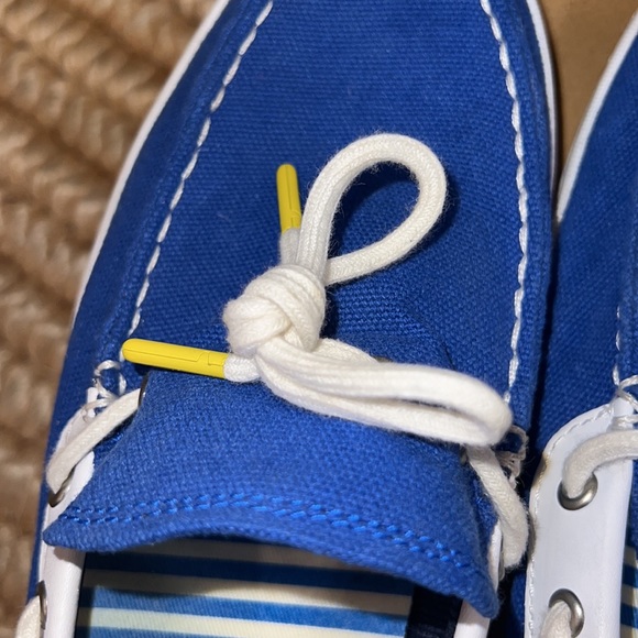 Cole Haan men canvas boat shoes 8M - Picture 10 of 12